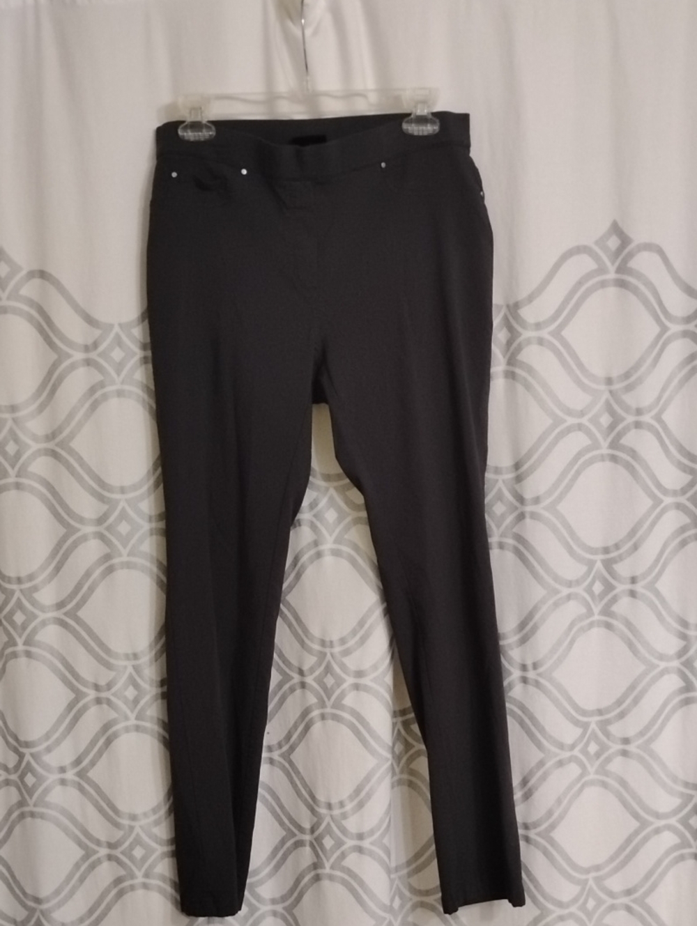 Rafaella Grey Skinny Ponte Pants